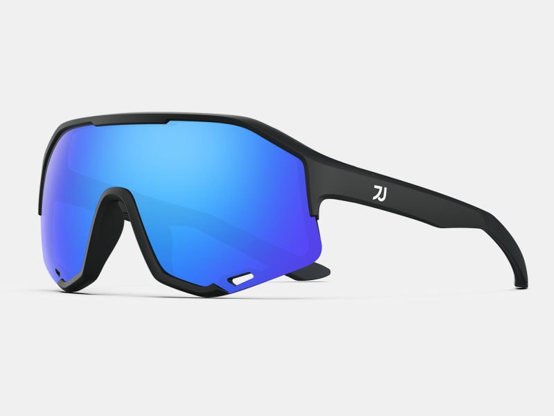 RB01 Black Blue Sports Sunglasses