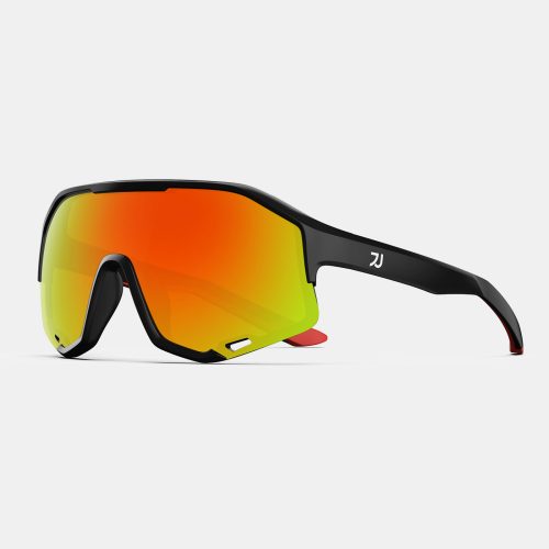 RB01 Black Red Sports Sunglasses
