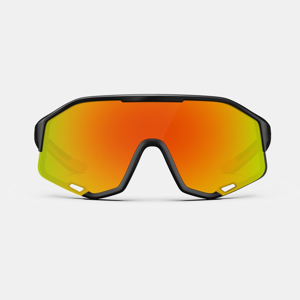 RB01 Black Red Sports Sunglasses