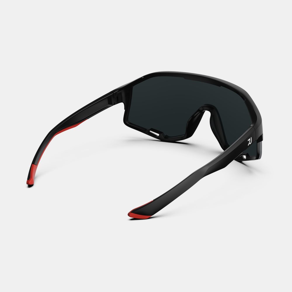 RB01 Black Red Sports Sunglasses