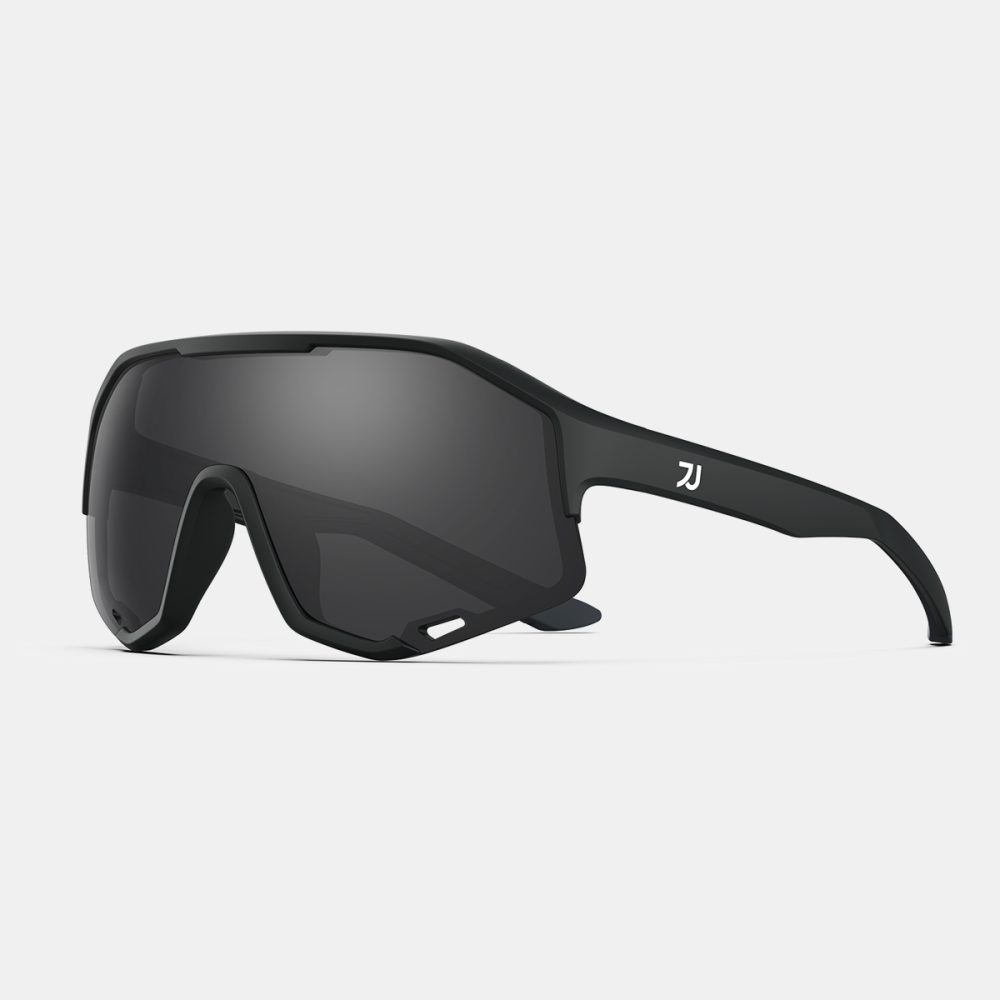 RB01 Matte Black Sports Sunglasses