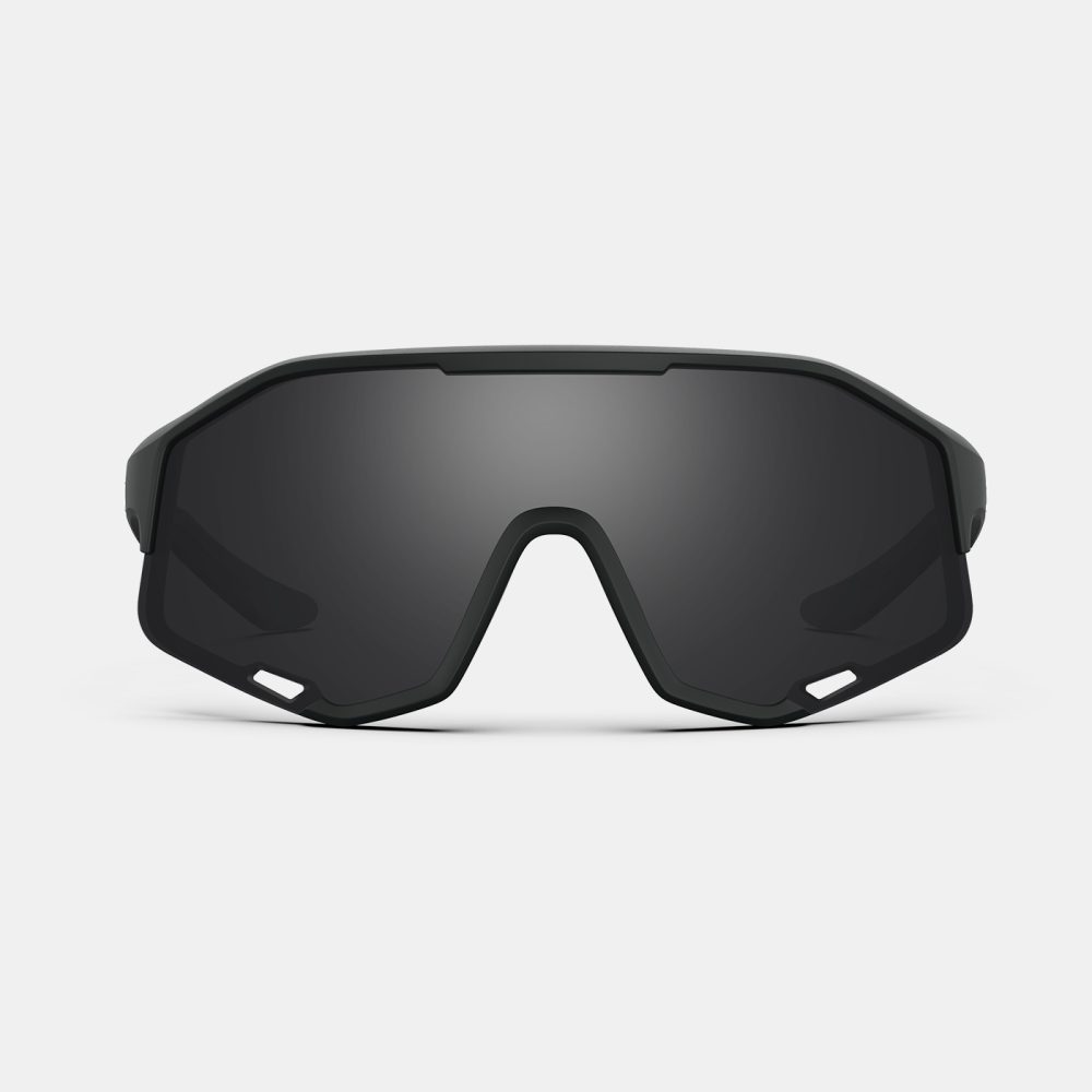 RB01 Matte Black Sports Sunglasses